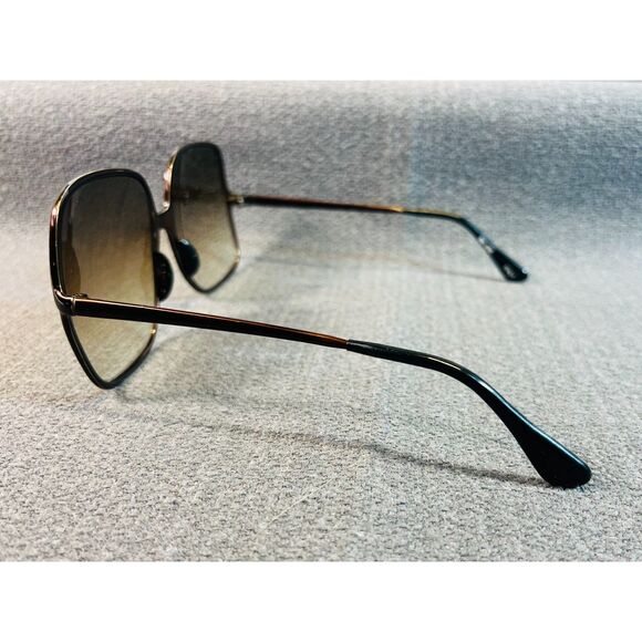 Vintage Bill Blass BB-205 Italy Oversized Sunglasses Copper Wire Frame READ - Picture 3 of 9